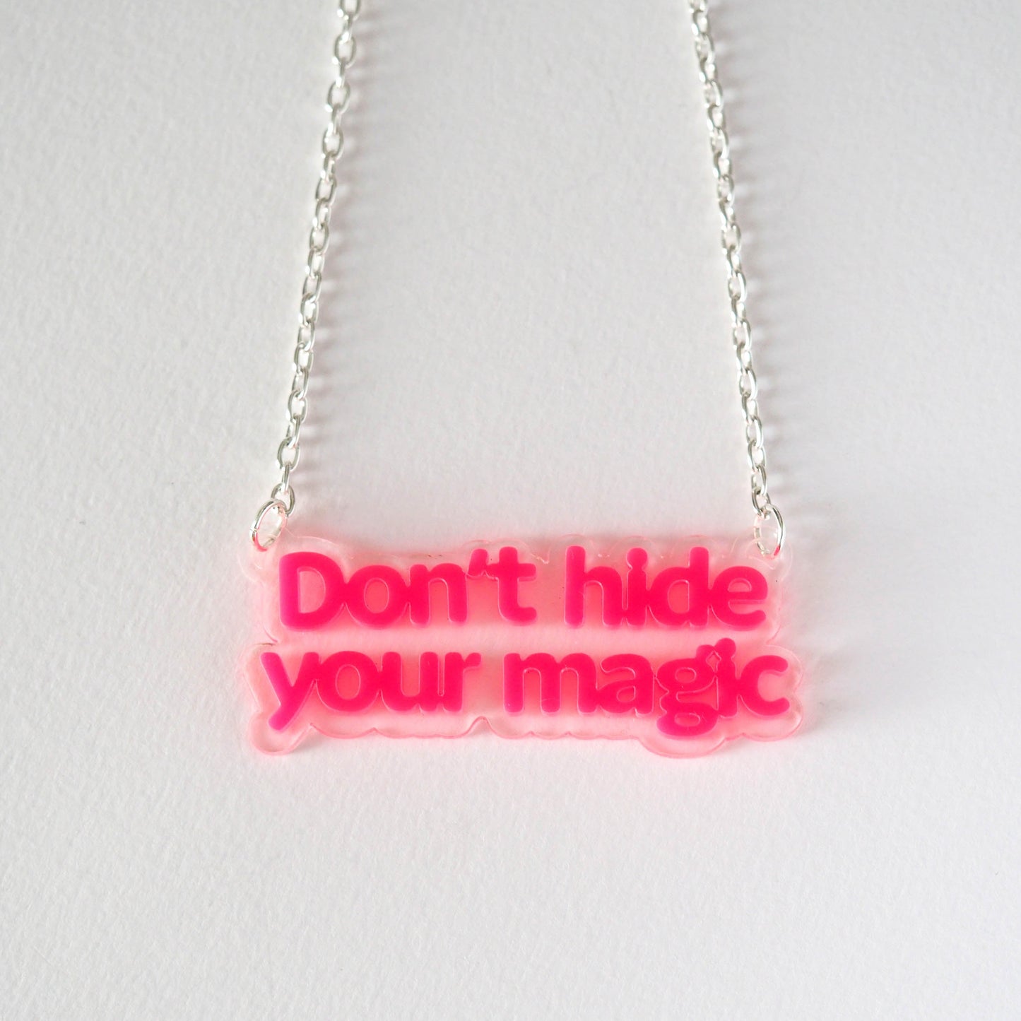 Don't hide your magic
