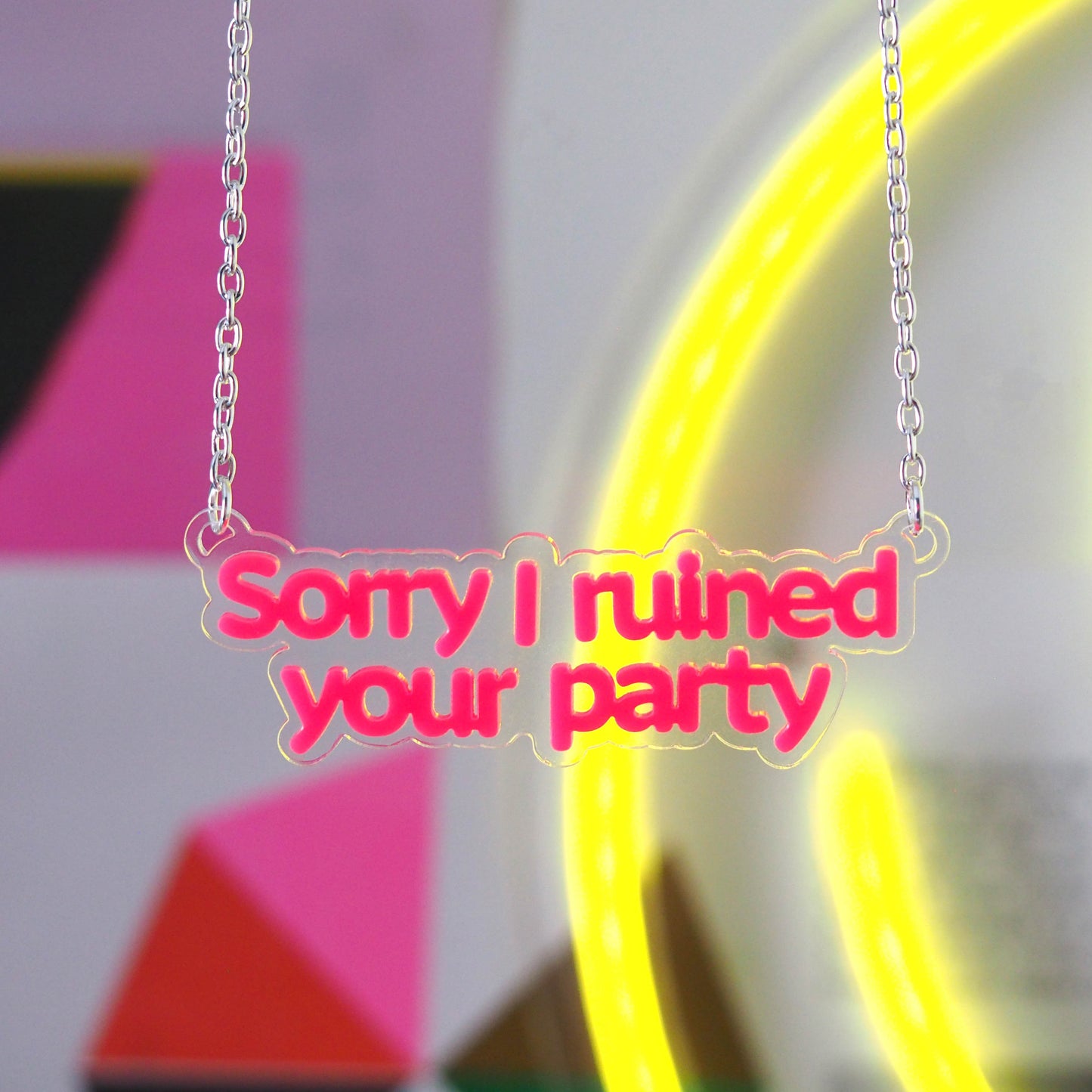 Sorry I ruined your party