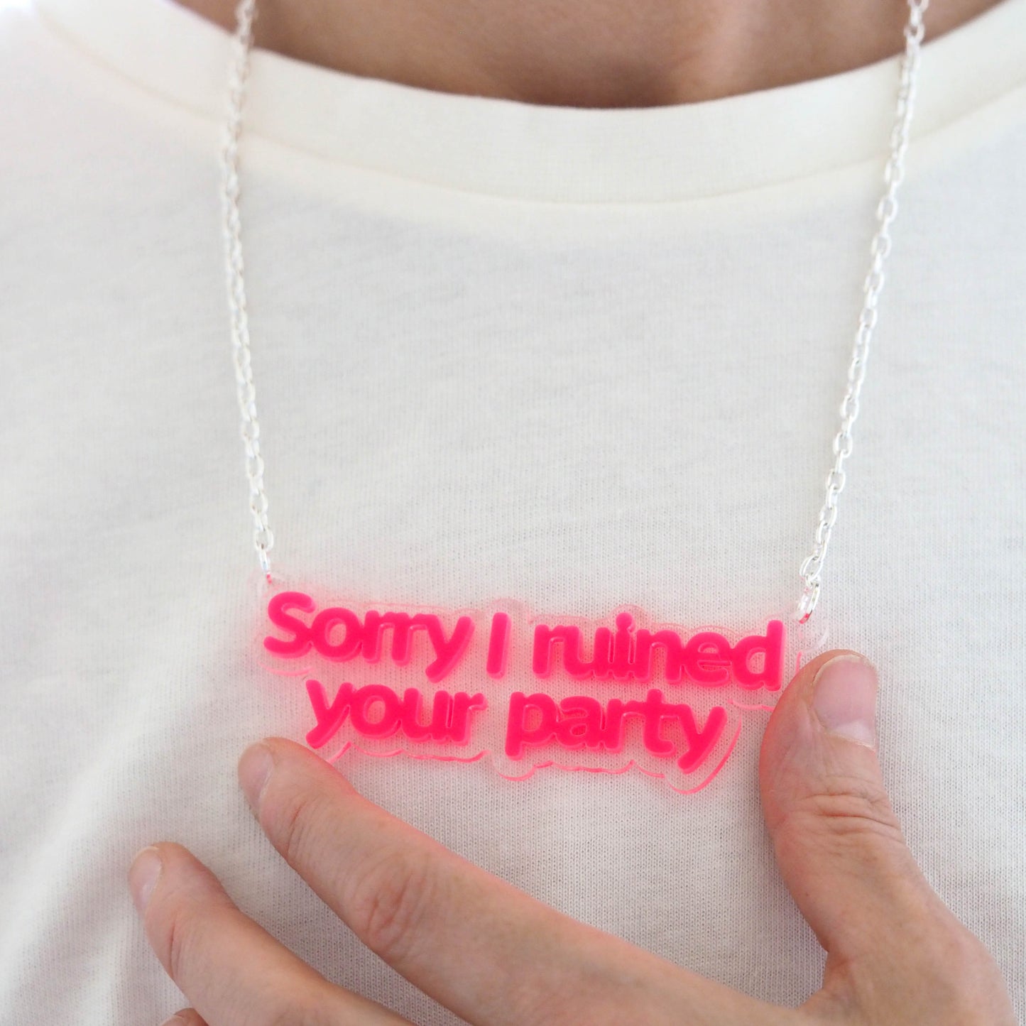 Sorry I ruined your party