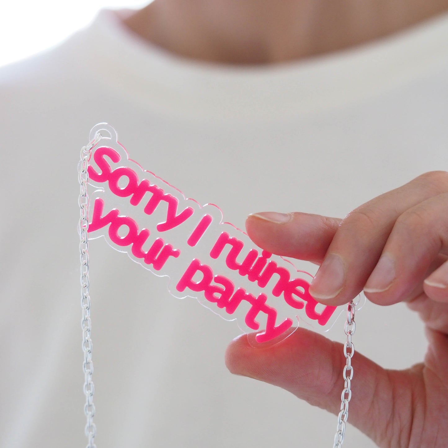 Sorry I ruined your party