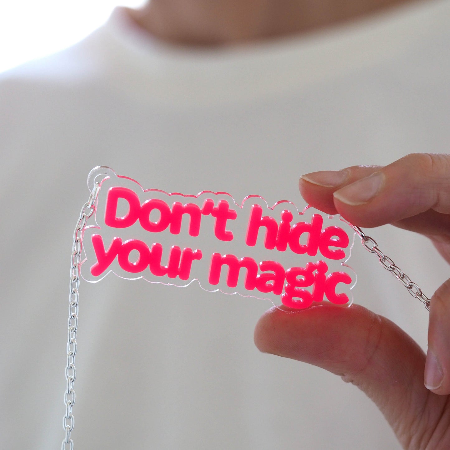 Don't hide your magic