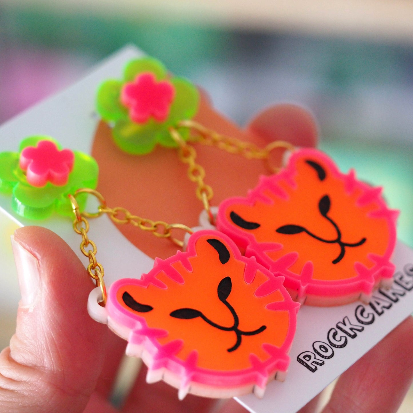 Tiger Earrings