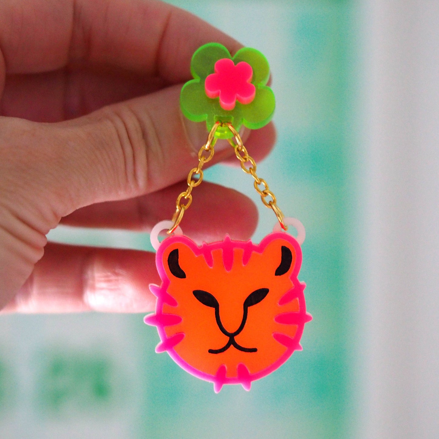 Tiger Earrings