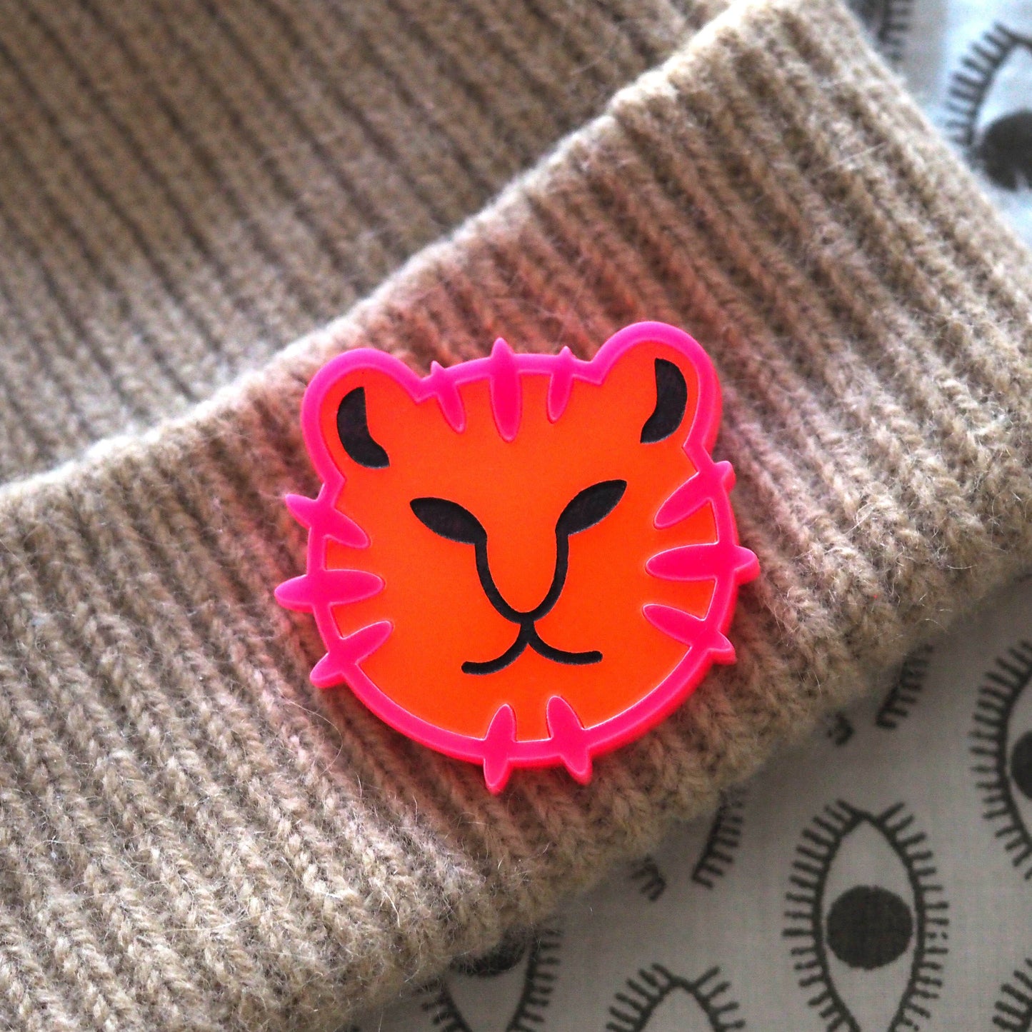 Tiger Brooch