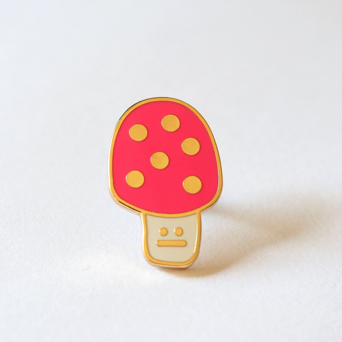 Toadstool Enamel Pin