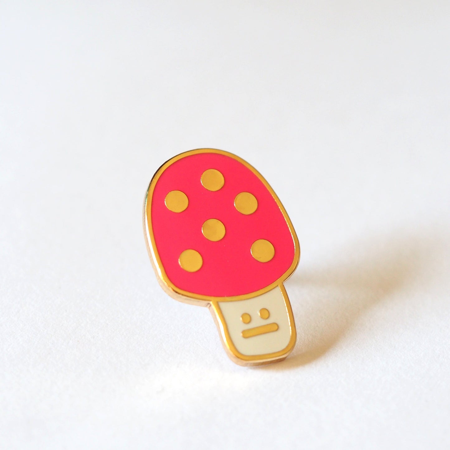 Toadstool Enamel Pin