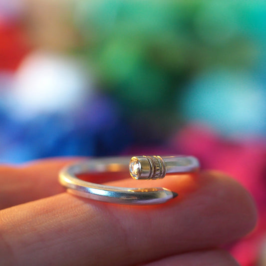 Pencil Ring - Diamond