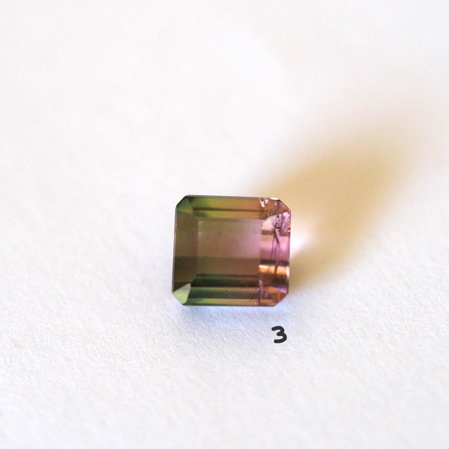 Watermelon Tourmaline Loose Stone