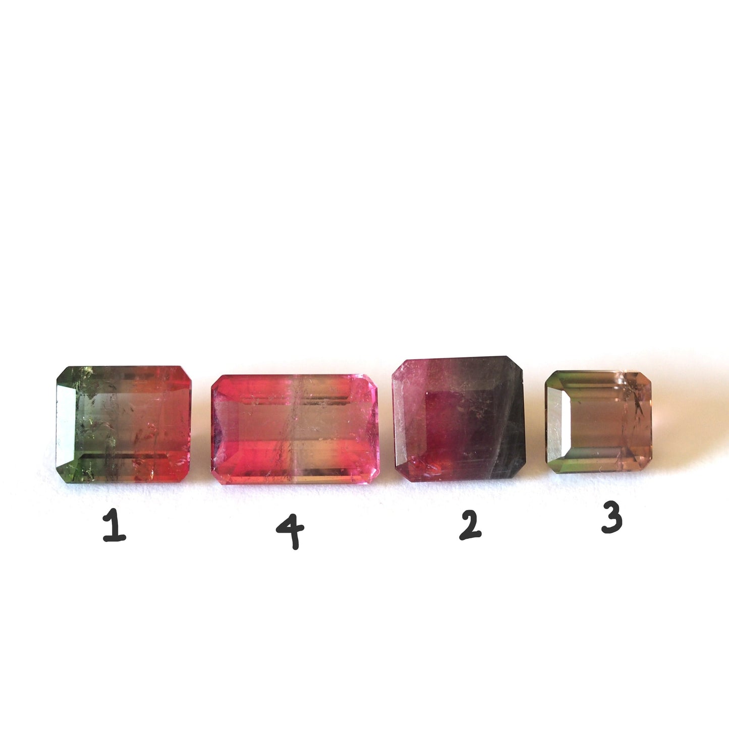 Watermelon Tourmaline Loose Stone