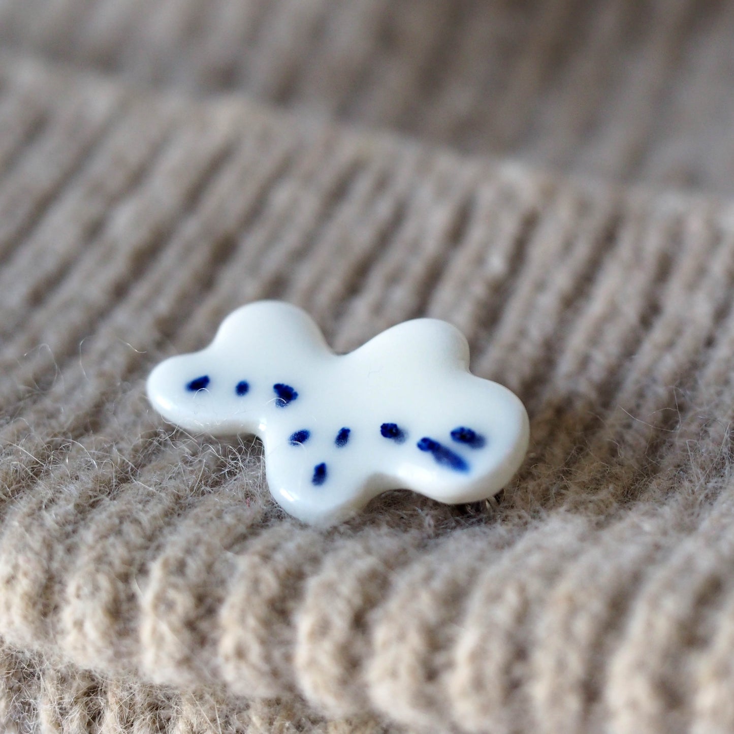 Cloud Eight Brooch