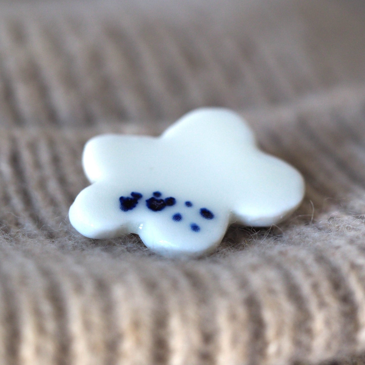 Cloud Four Brooch