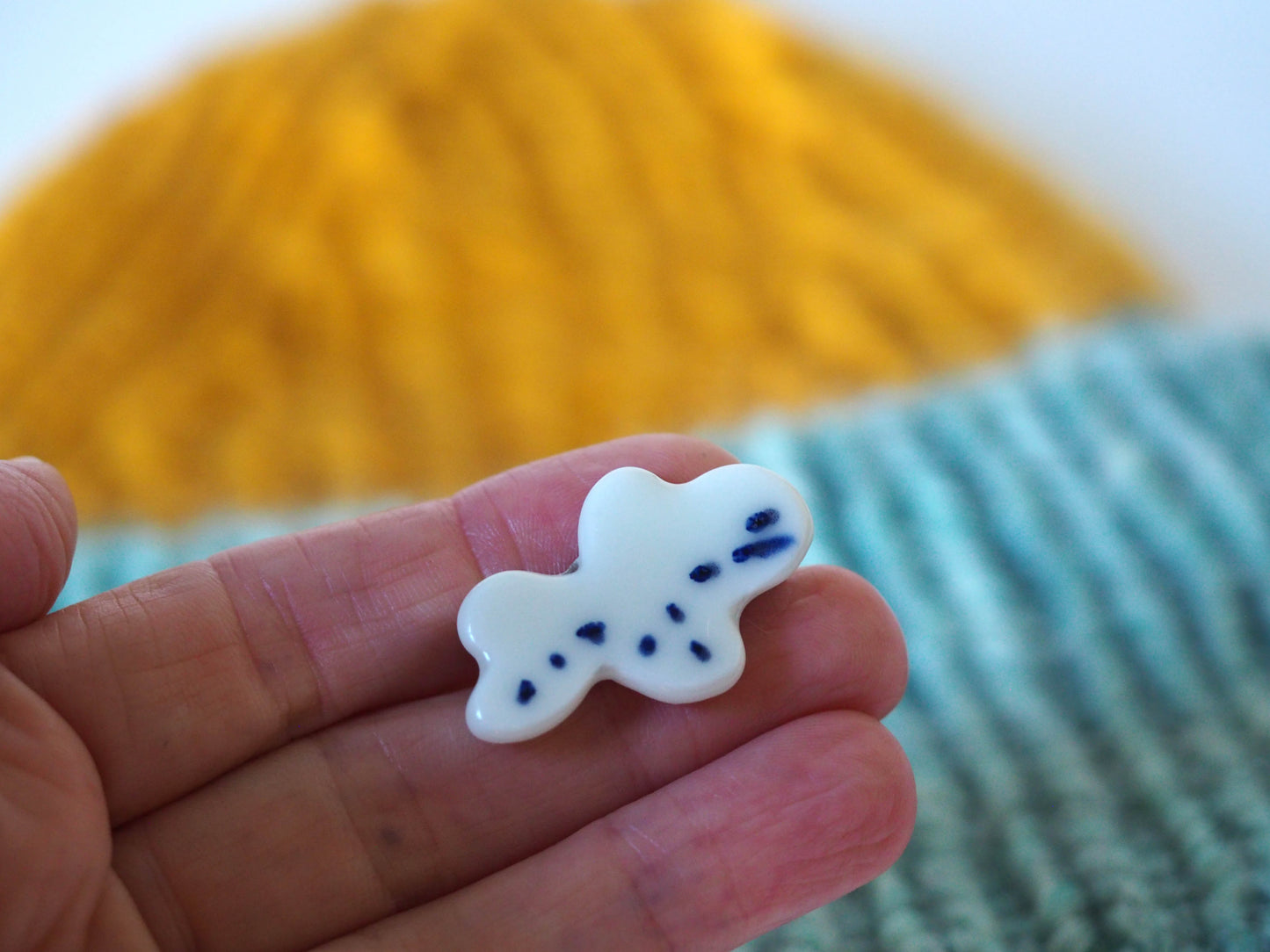 Cloud Eight Brooch