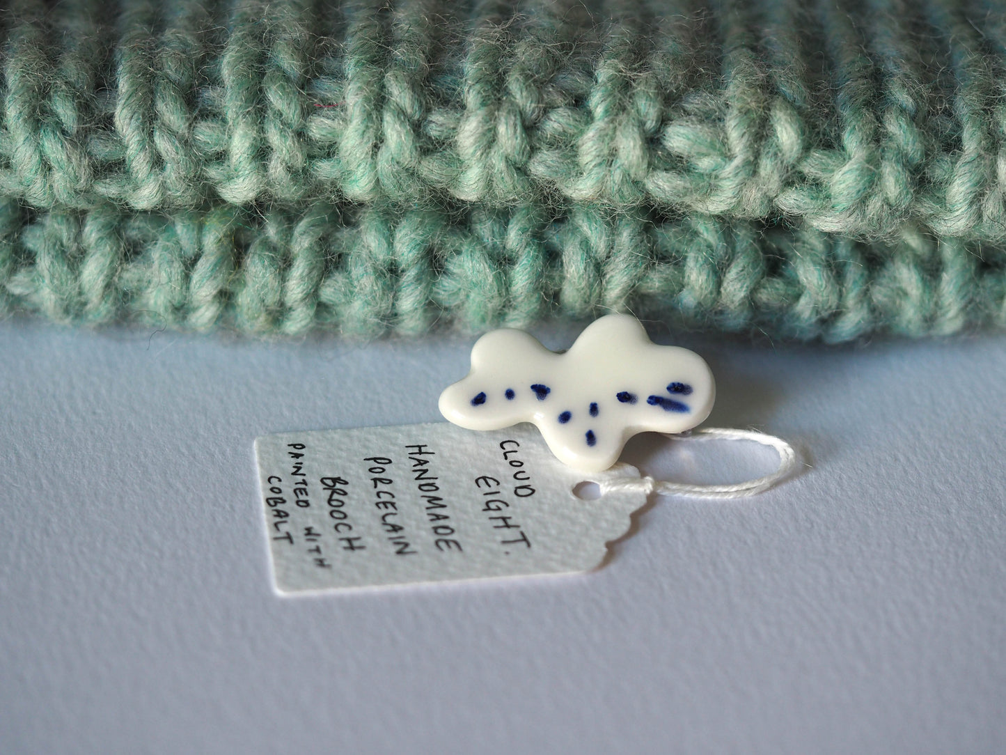Cloud Eight Brooch
