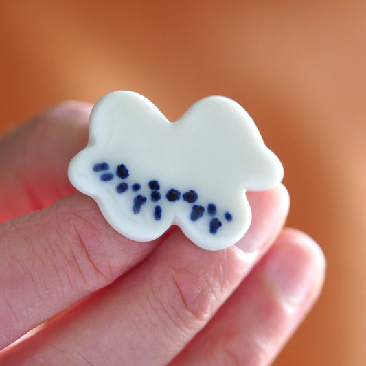 Cloud One Brooch