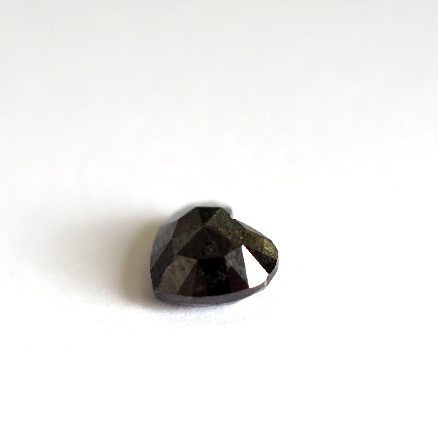 Black Diamond Heart Loose Stone