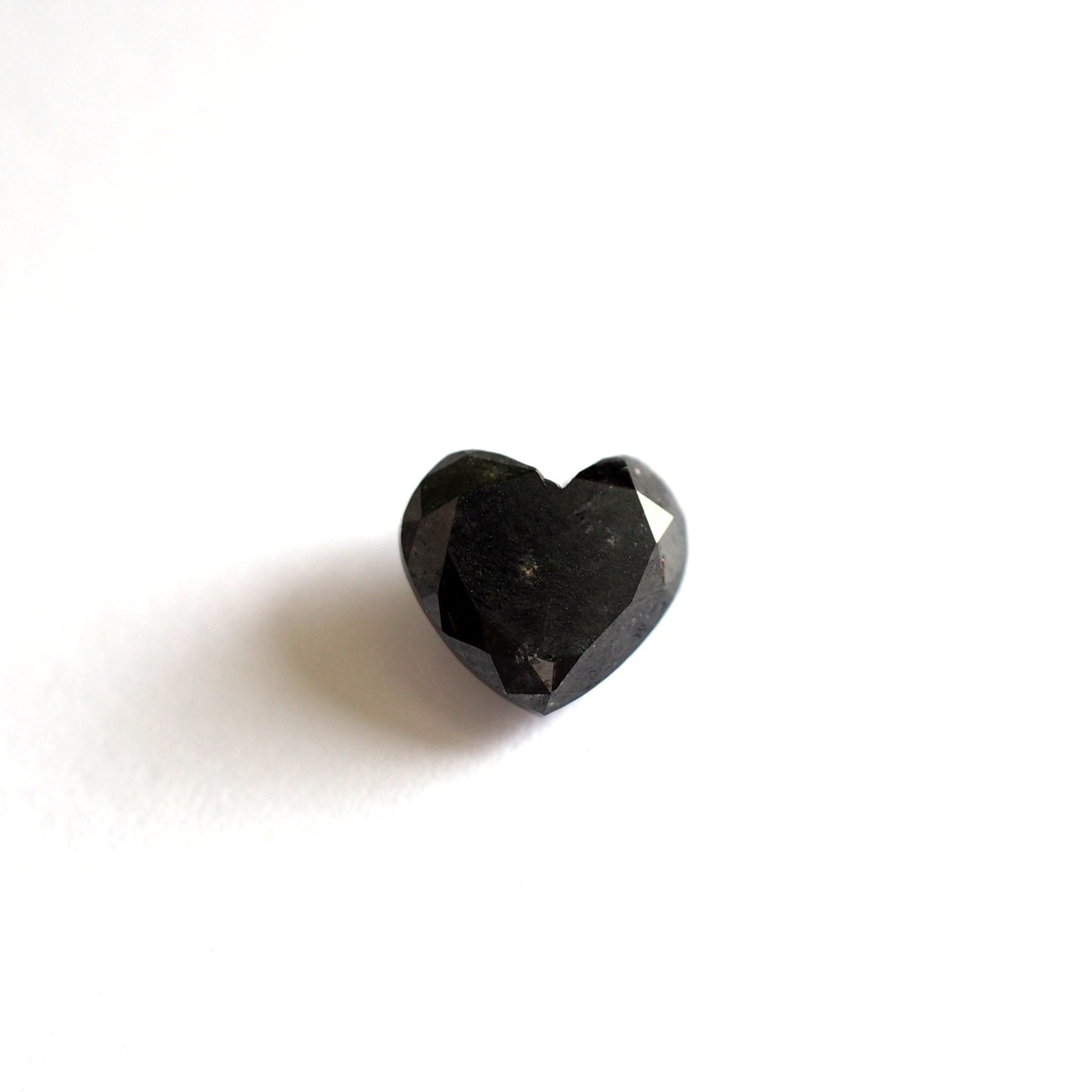 Black Diamond Heart Loose Stone