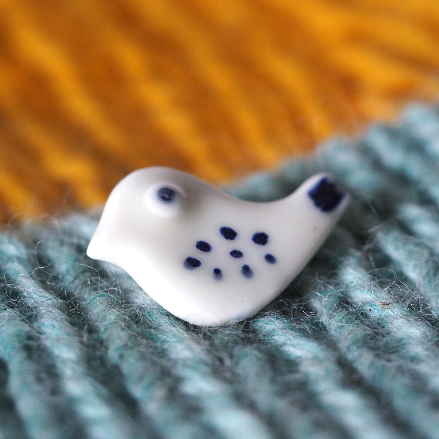 Bird Three in Porcelain
