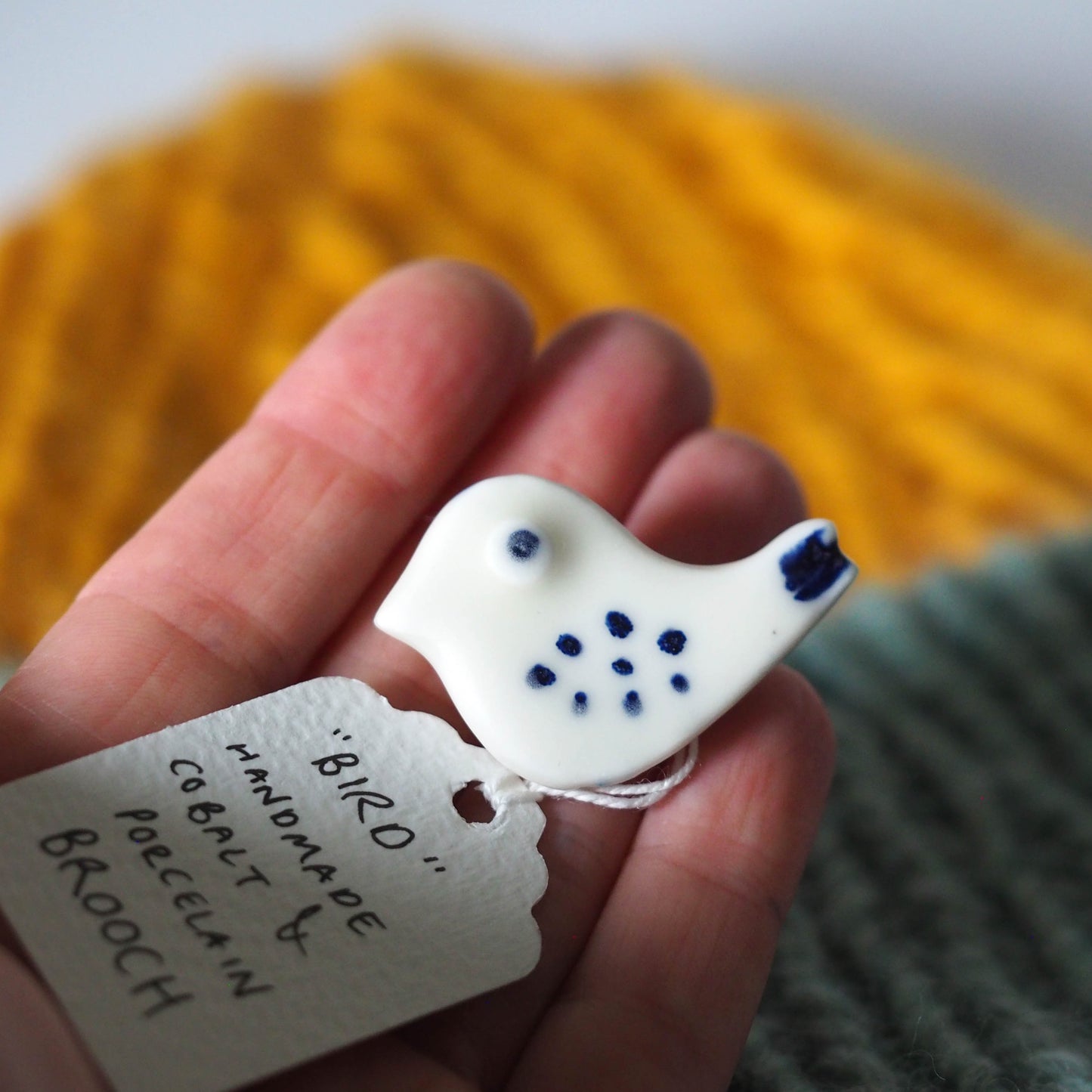 Bird Three in Porcelain
