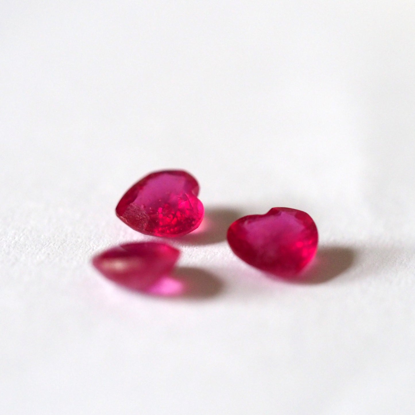 Ruby Heart 6mm Loose Stones