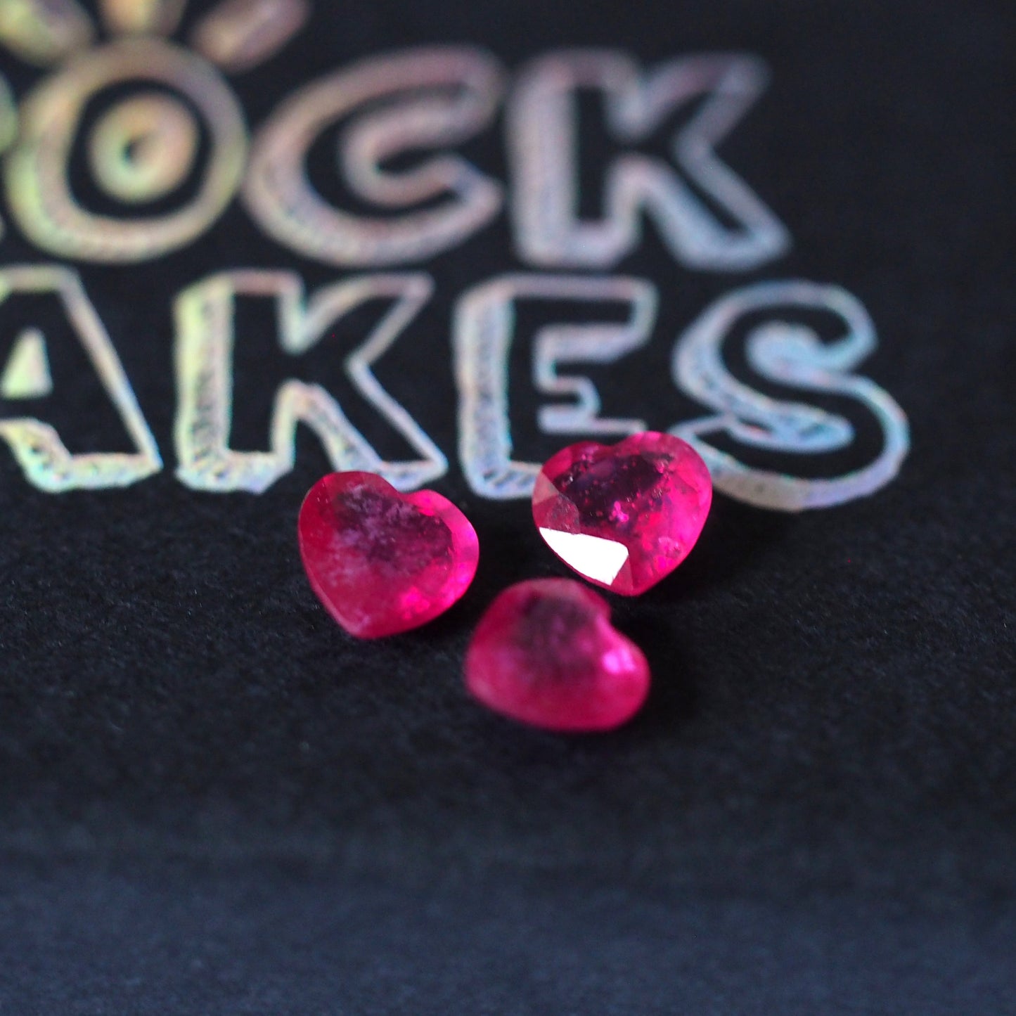 Ruby Heart 6mm Loose Stones