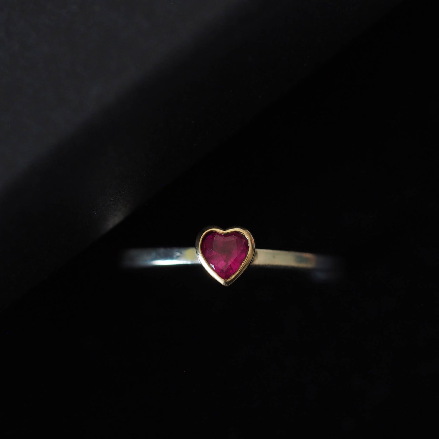 Ruby Heart Ring