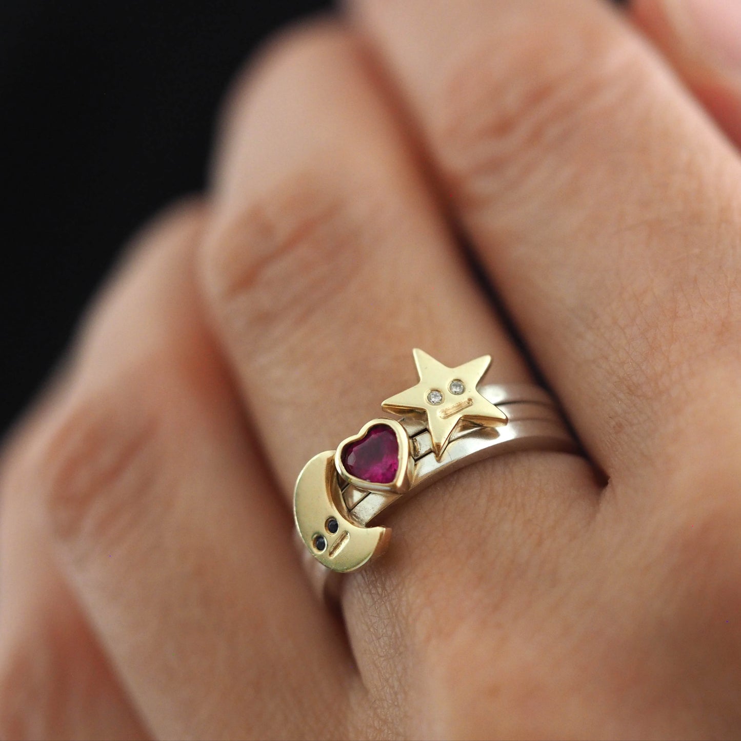 Ruby Heart Ring