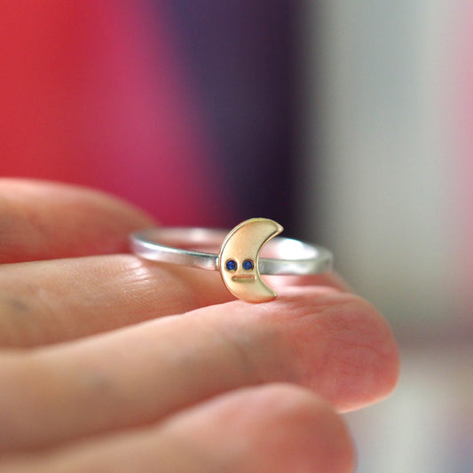 Baby Moon Ring