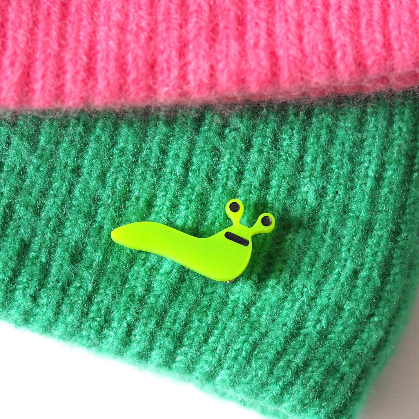 Slug Colourful Brooch