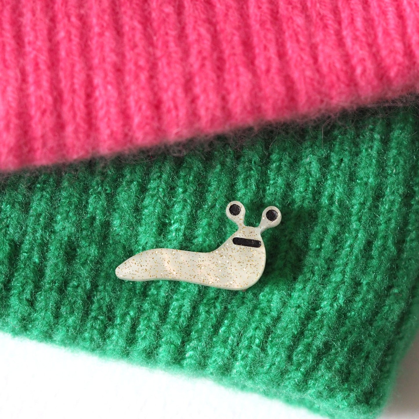 Slug Colourful Brooch