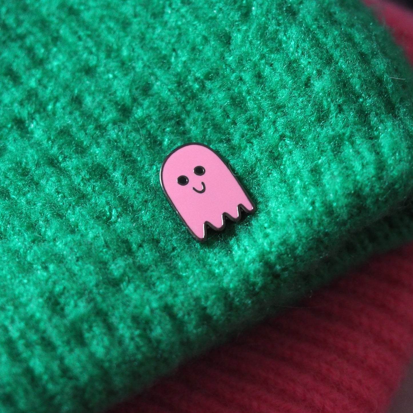 Ghost Enamel Pin