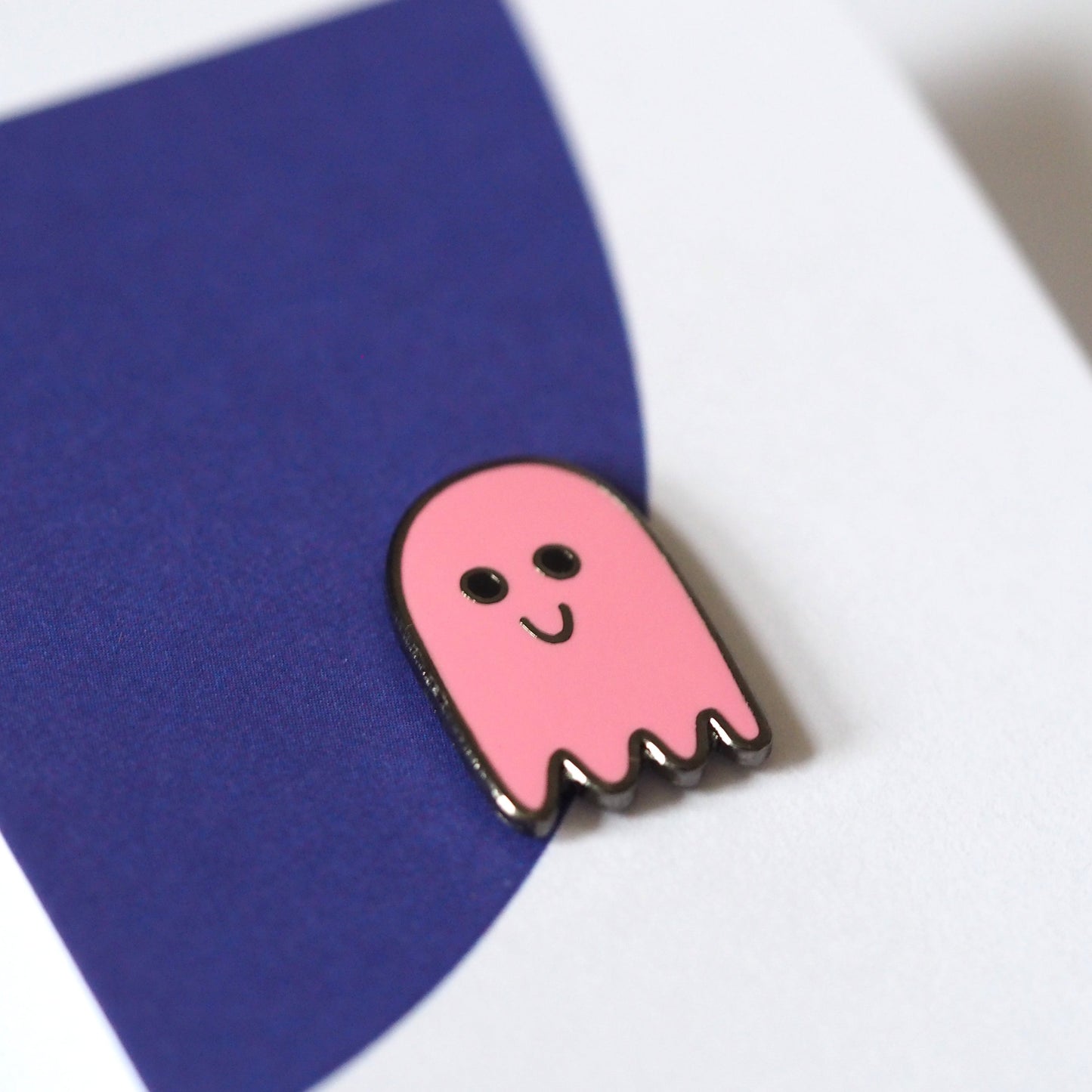 Ghost Enamel Pin