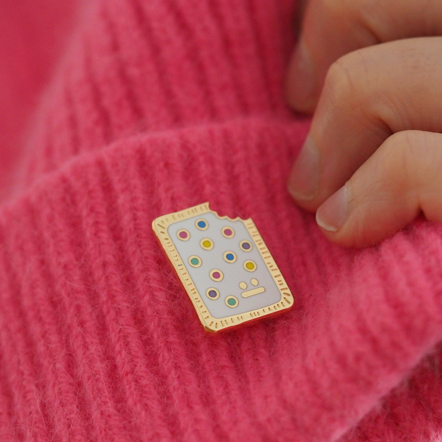 Pop Tart Enamel Pin