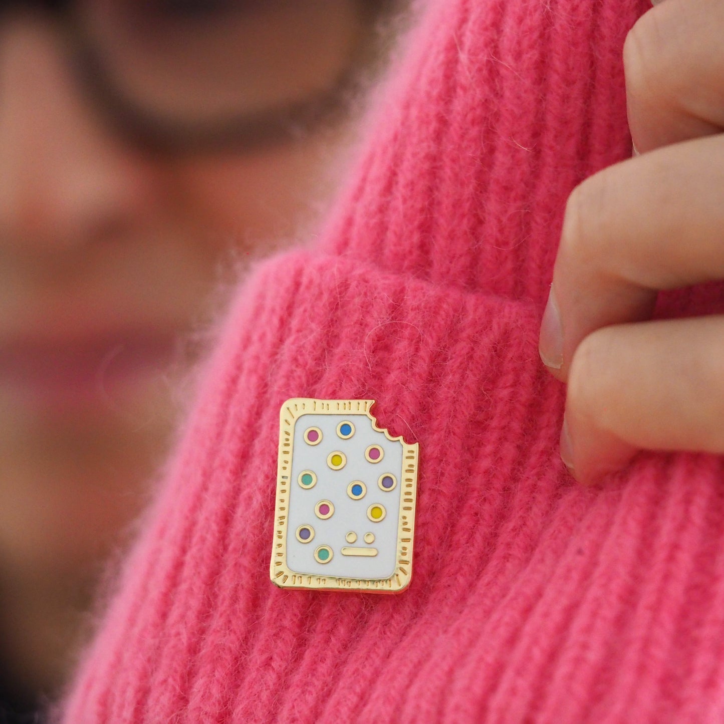 Pop Tart Enamel Pin