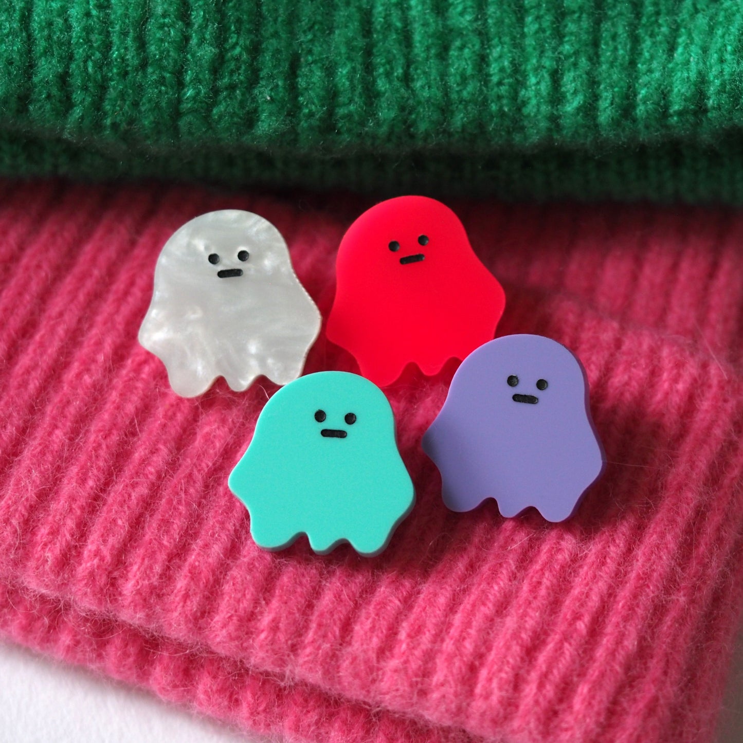 Dinky Ghost Brooch