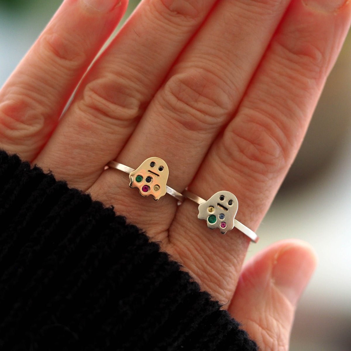 Hungry Ghost Ring - Gold