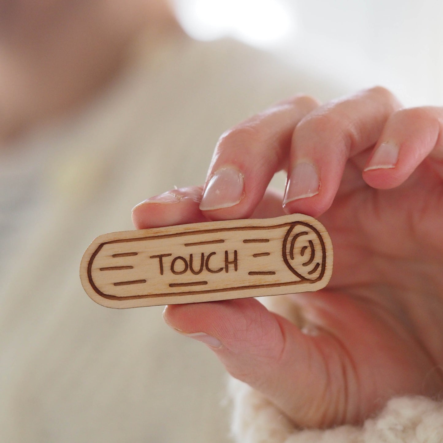 Touch Wood Brooch