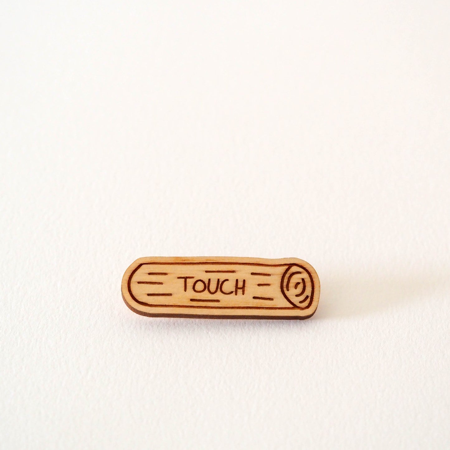 Touch Wood Brooch