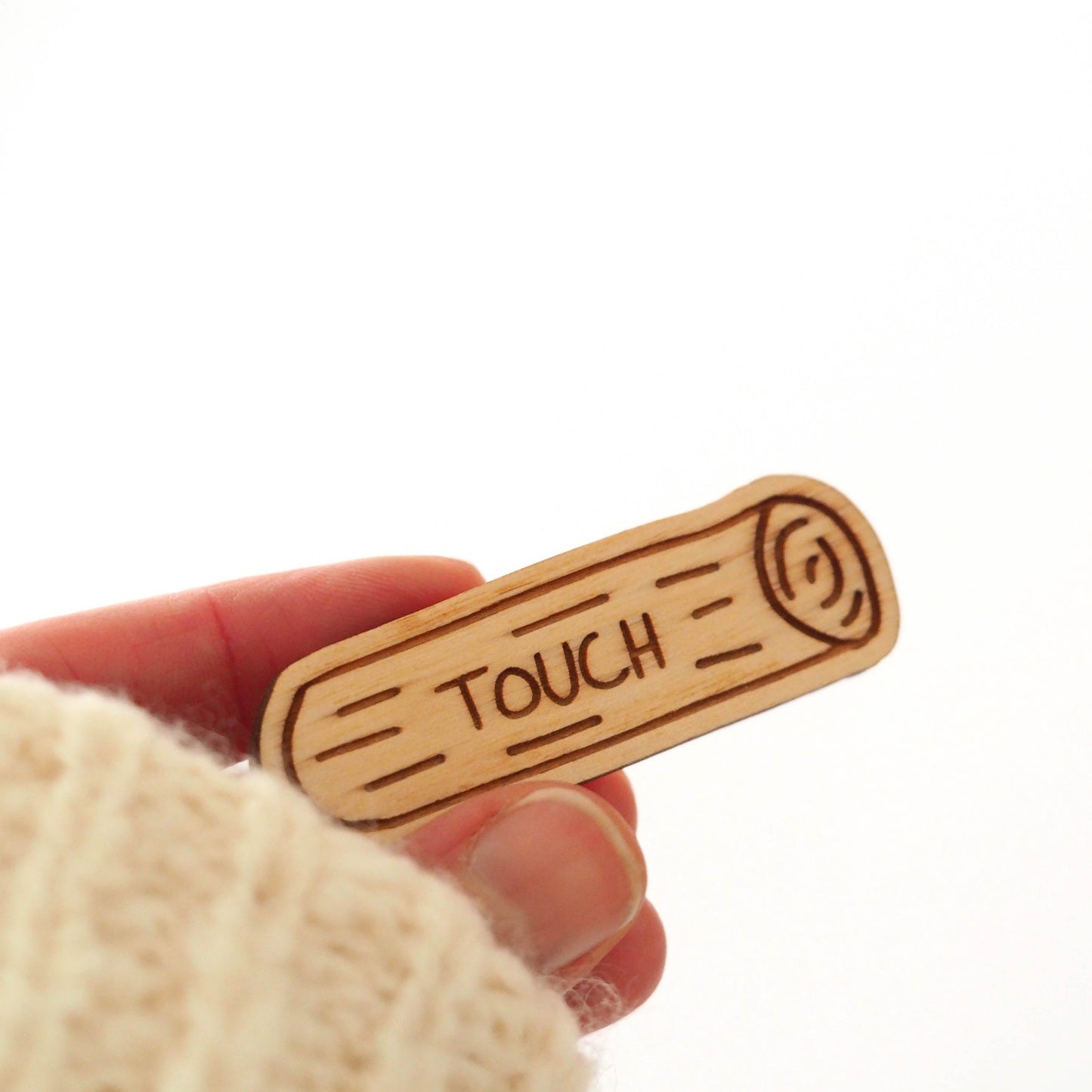 Touch Wood Brooch