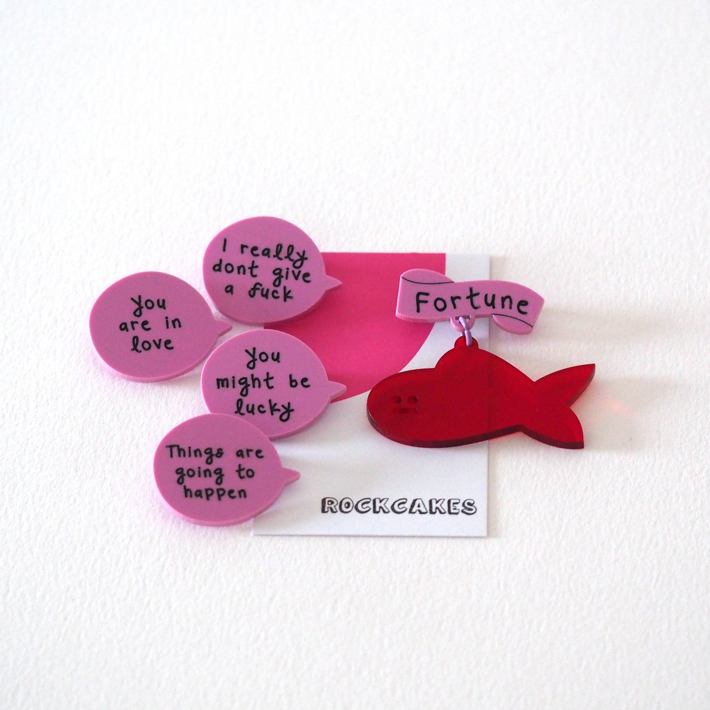 Fortune Fish Brooch Set