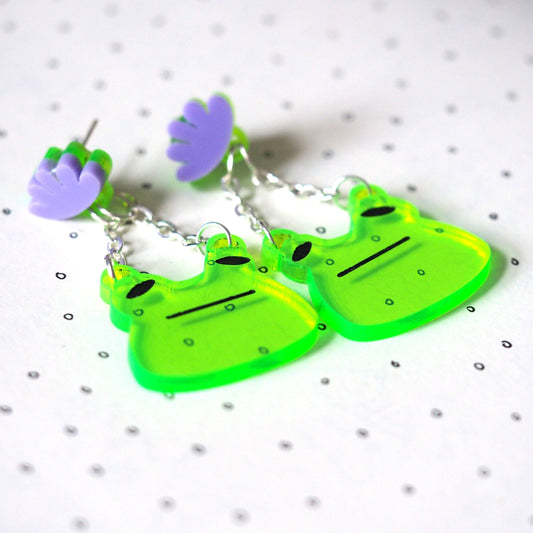 Frog Earrings