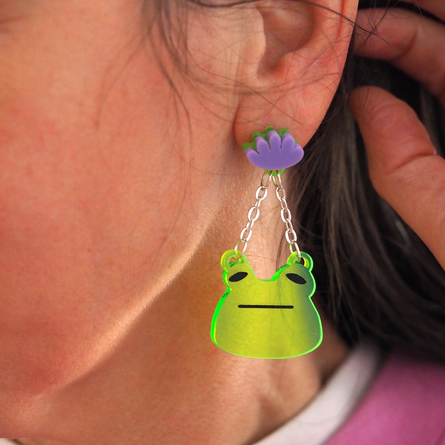 Frog Earrings