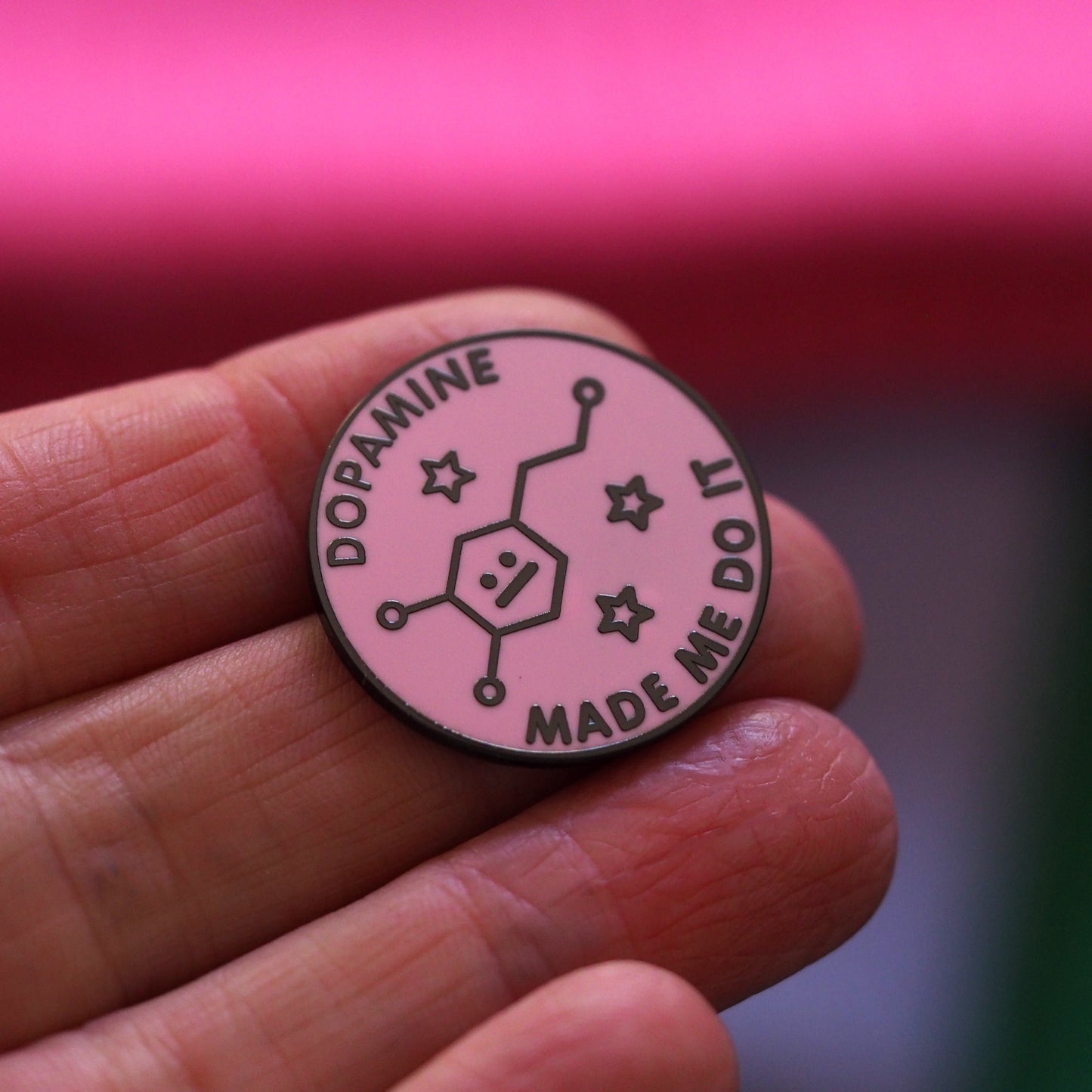 Pink Dopamine Pin