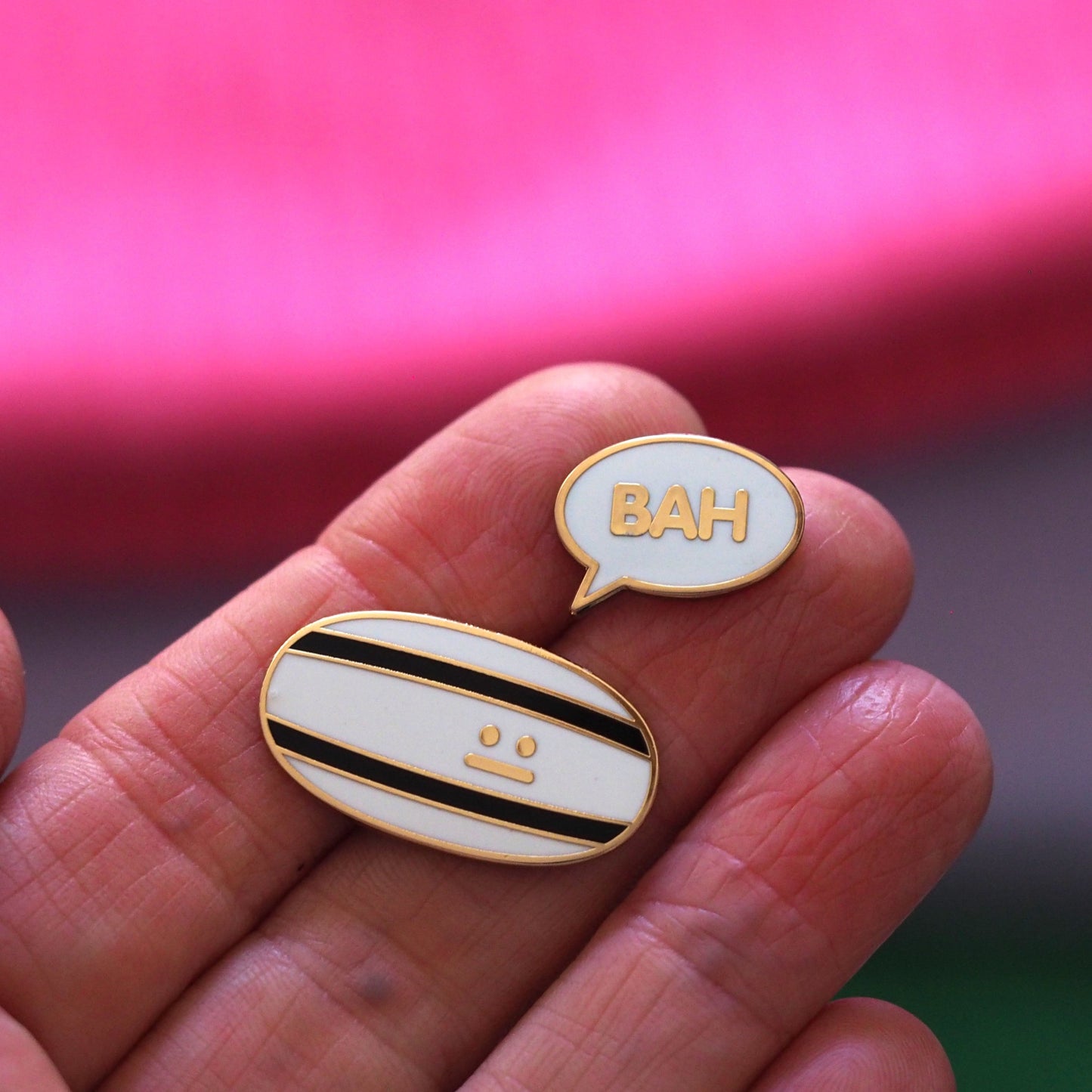 BAH Humbug Enamel Pins