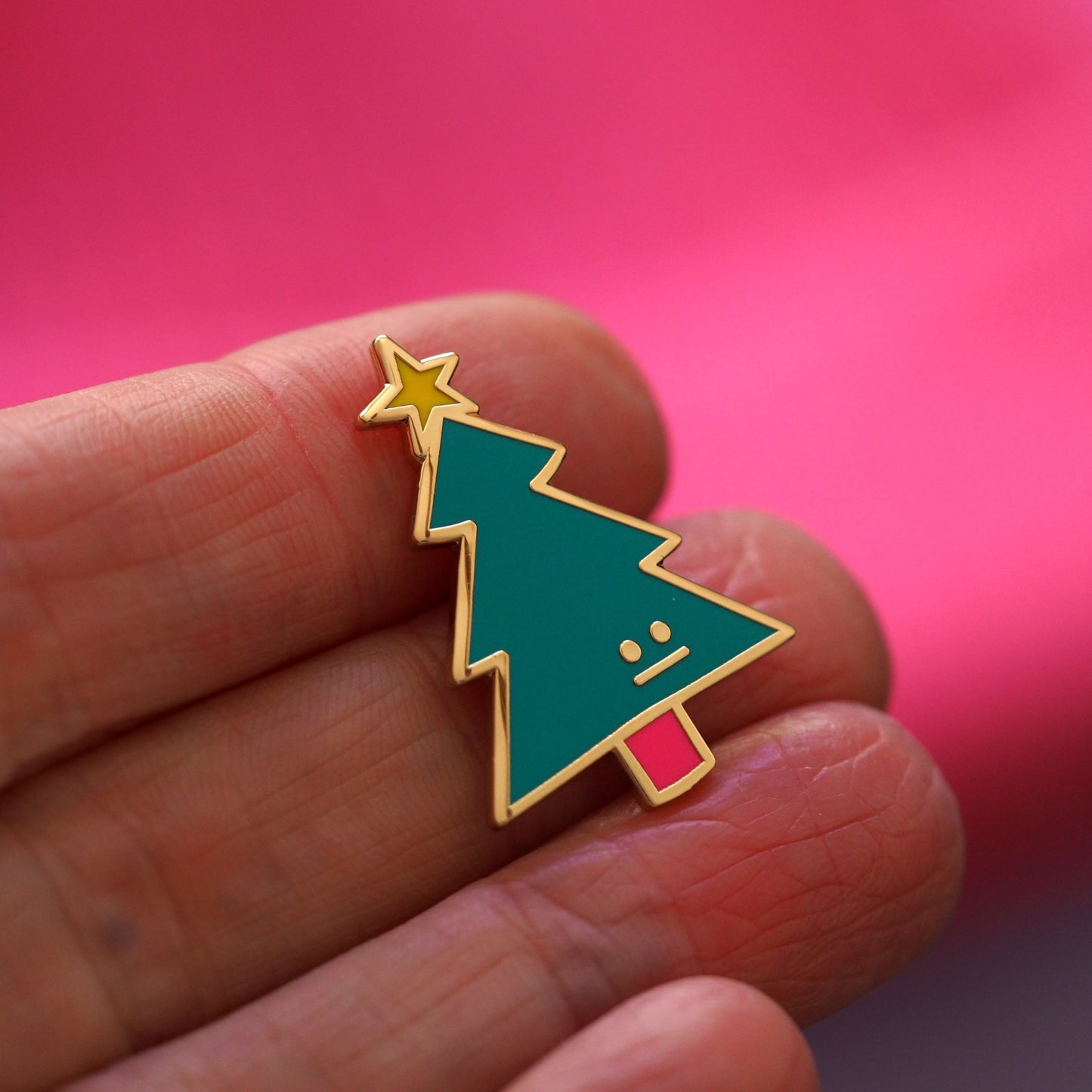 Christmas Tree Enamel Pin