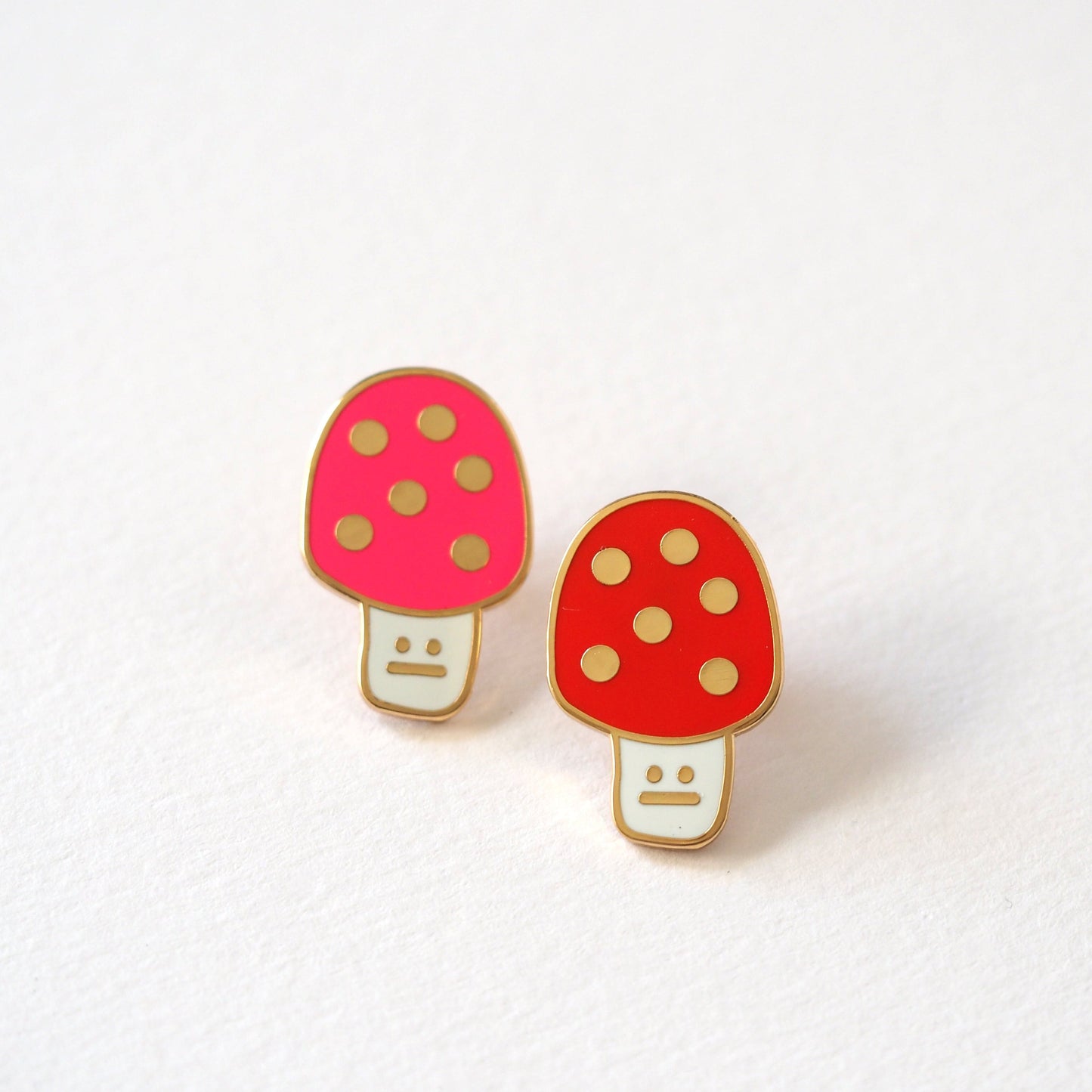 Toadstool Enamel Pin