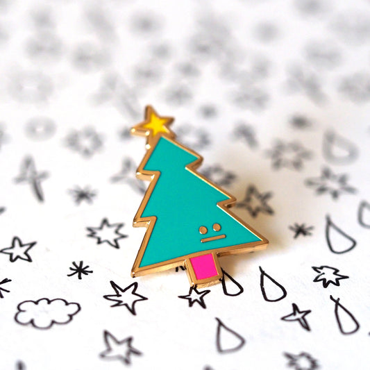 Christmas Tree Enamel Pin