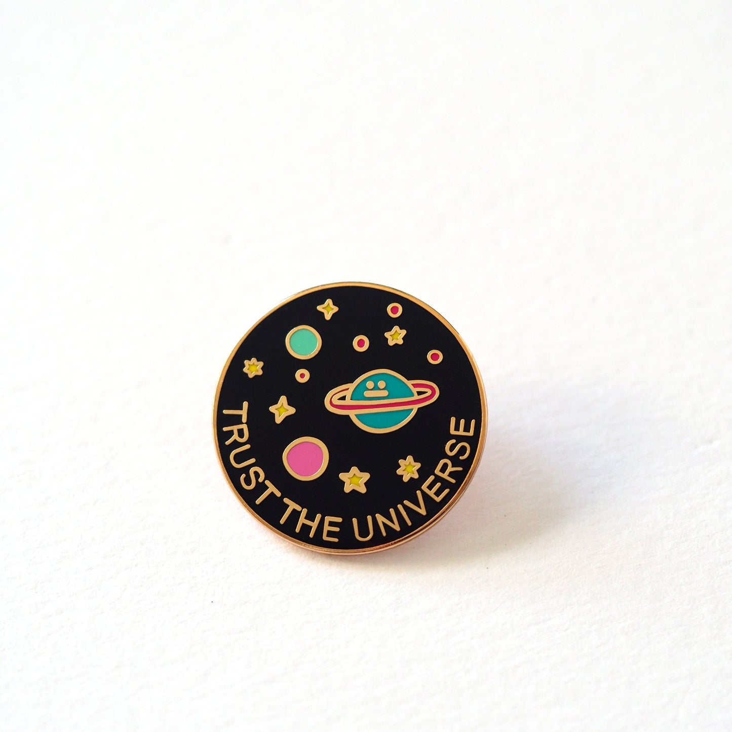 Trust the Universe Enamel Pin