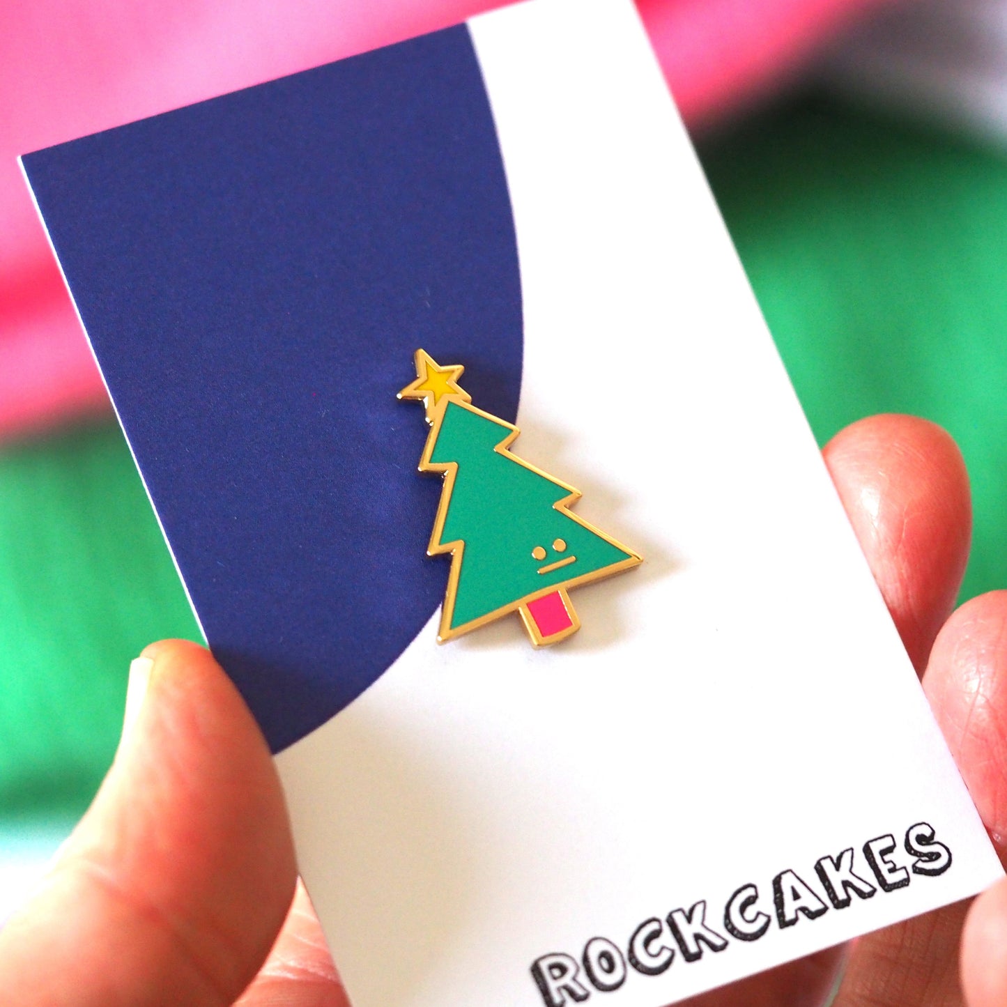 Christmas Tree Enamel Pin