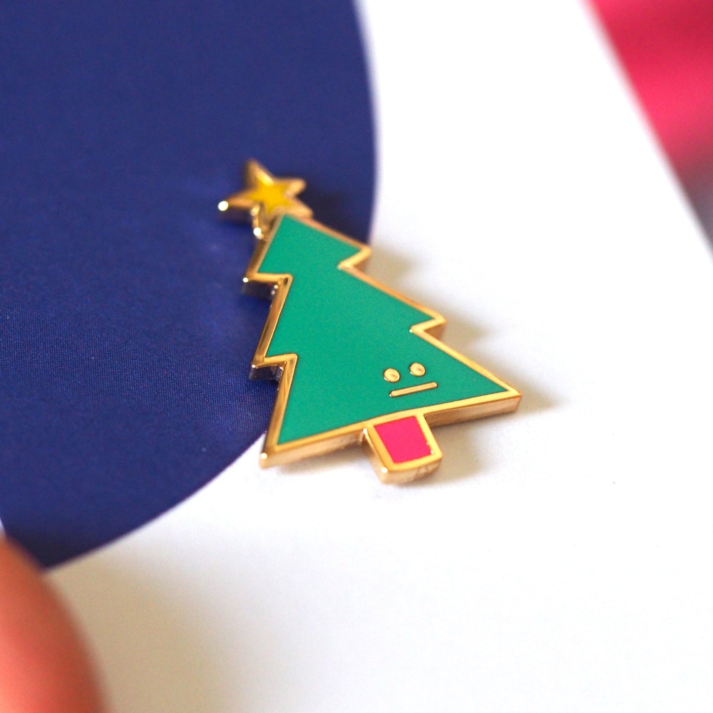 Christmas Tree Enamel Pin