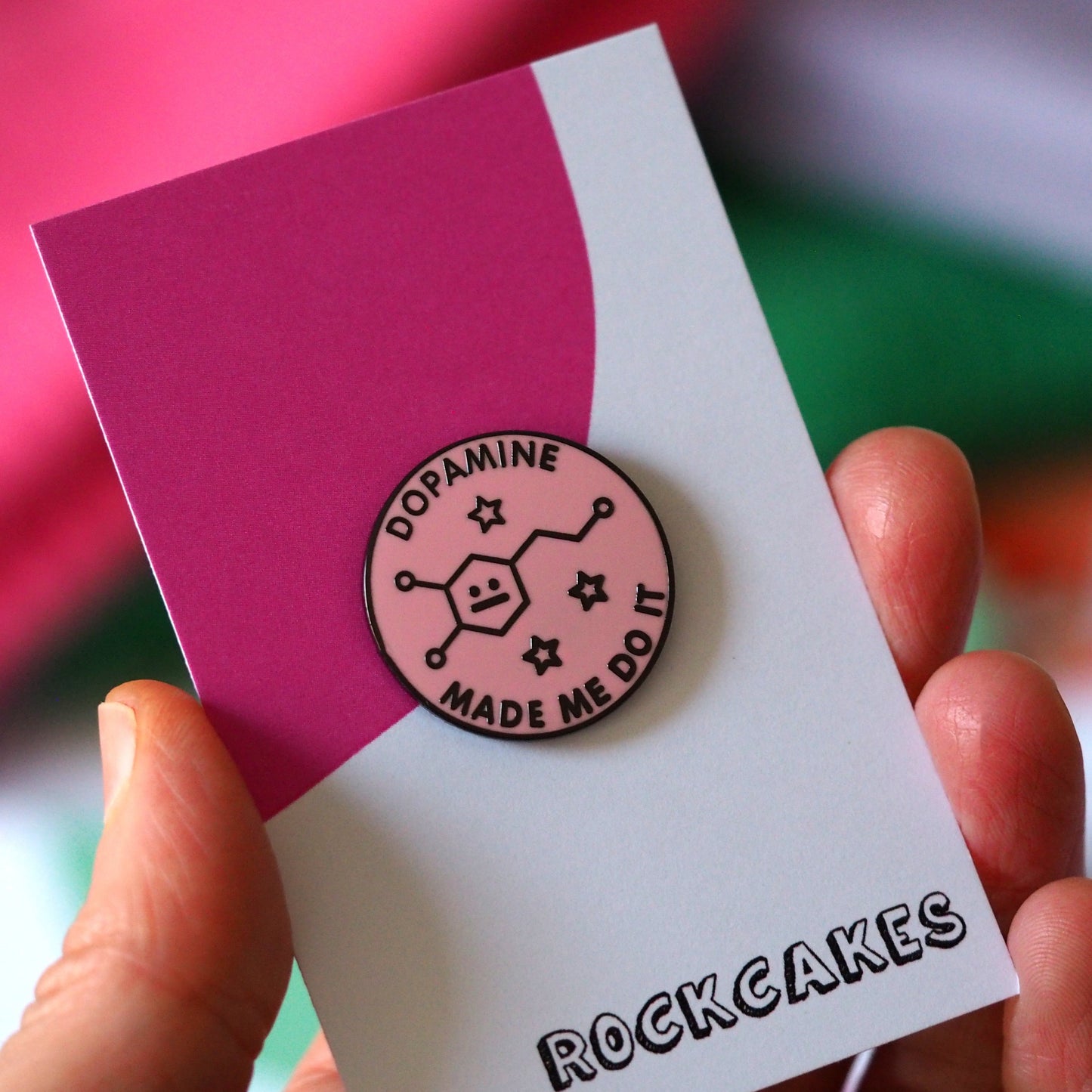 Pink Dopamine Pin